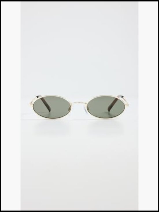 Le Specs Love Train Limited Edition Oval Sunglasses Non-Polarized Adjustable